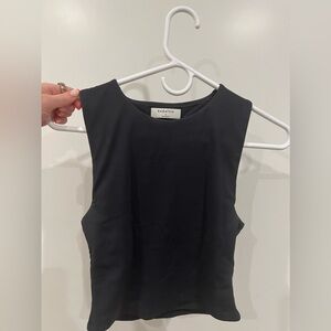 Aritzia Babaton Muscle Tank Small - Black